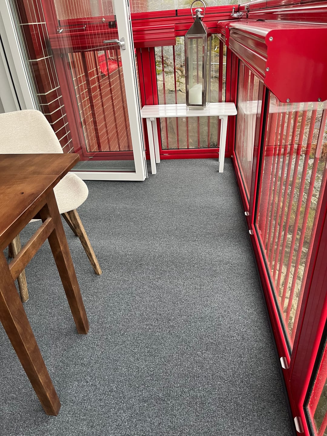 Customer photo review of Dry Step™ termomatta, förstärkta kanter, kapad efter egna mått