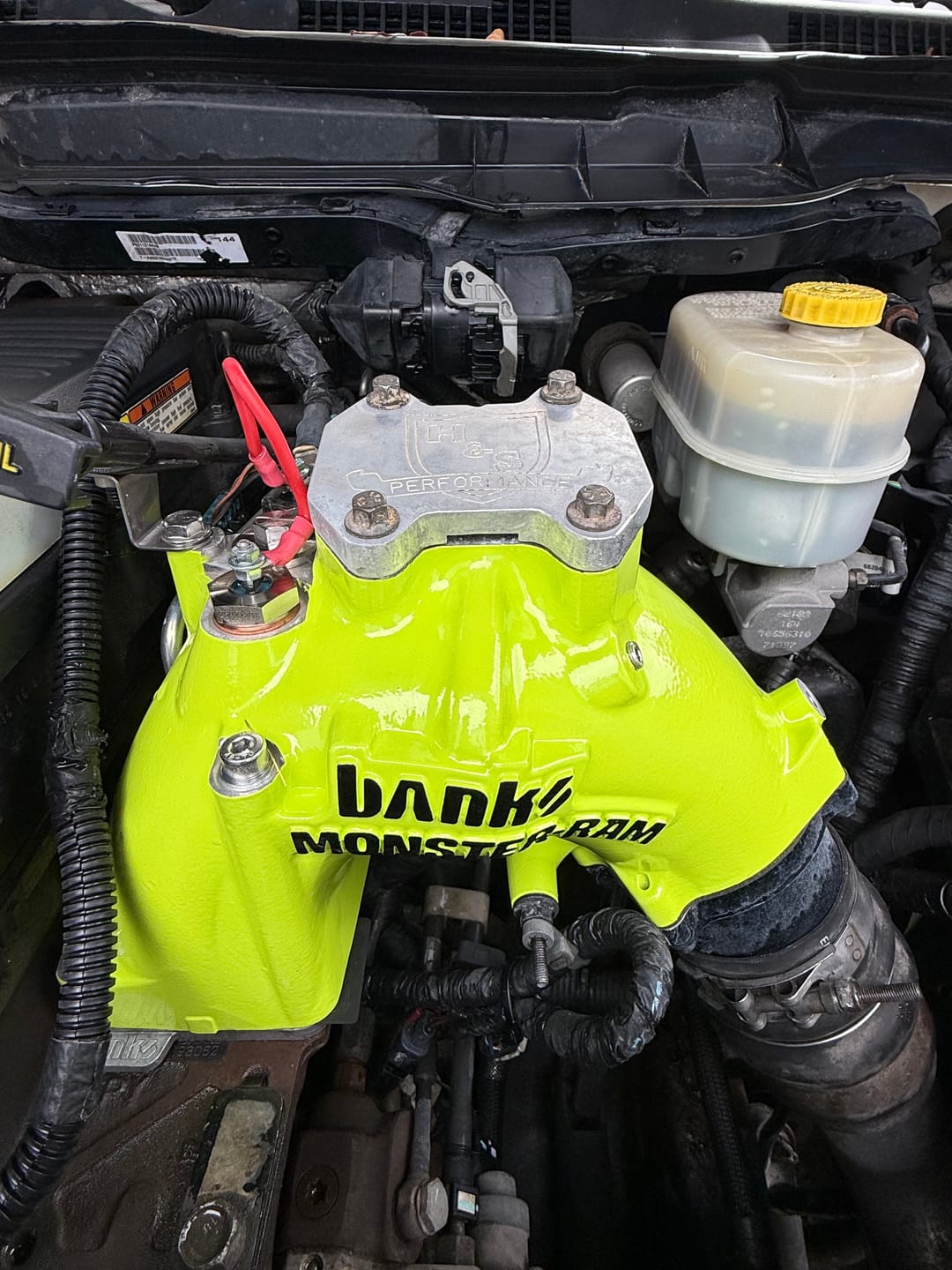 Customer photo review of Banks Monster Ram Dual Heater Upgrade Kit (42830)
