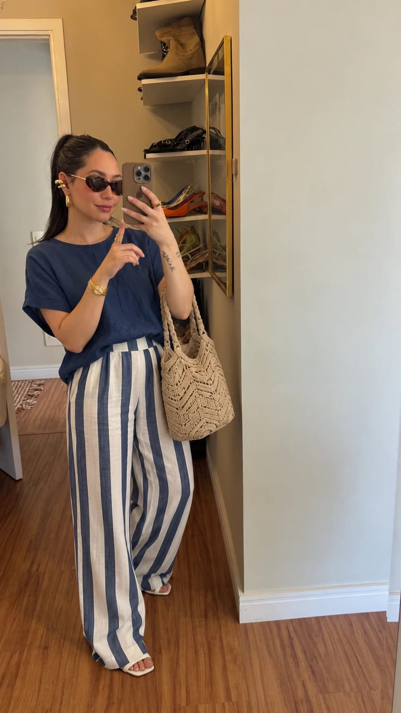 Customer photo review of CONJUNTO MARINA™ – FRESCURA CON ESTILO