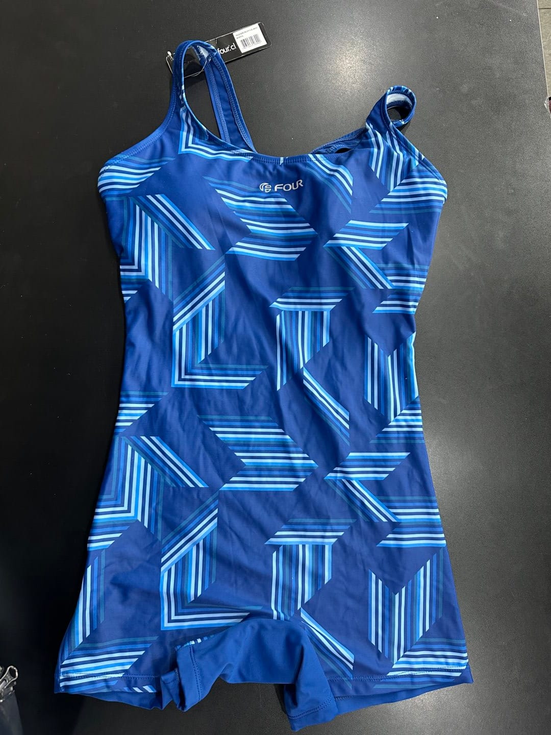 Customer photo review of Traje de Baño Natación Mujer Four Lagoon Boxer Azul