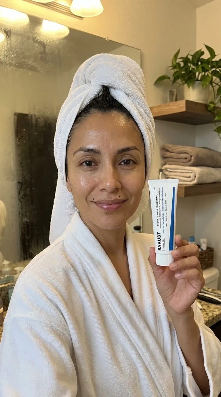 Customer photo review of Barubt — Dile adiós a tus manchas y elimínalas desde la raíz.