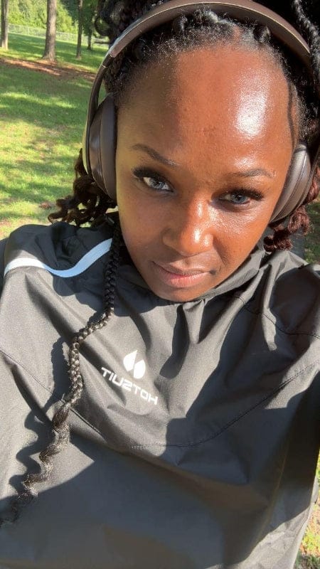 Customer photo review of Women's 904 Flagship Contrast V2.0 Sauna Suit — Top & Pants Set