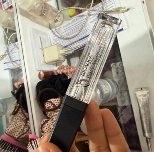 Customer photo review of Lash Lengthening Serum | Fast Eyelash Growth Serum
