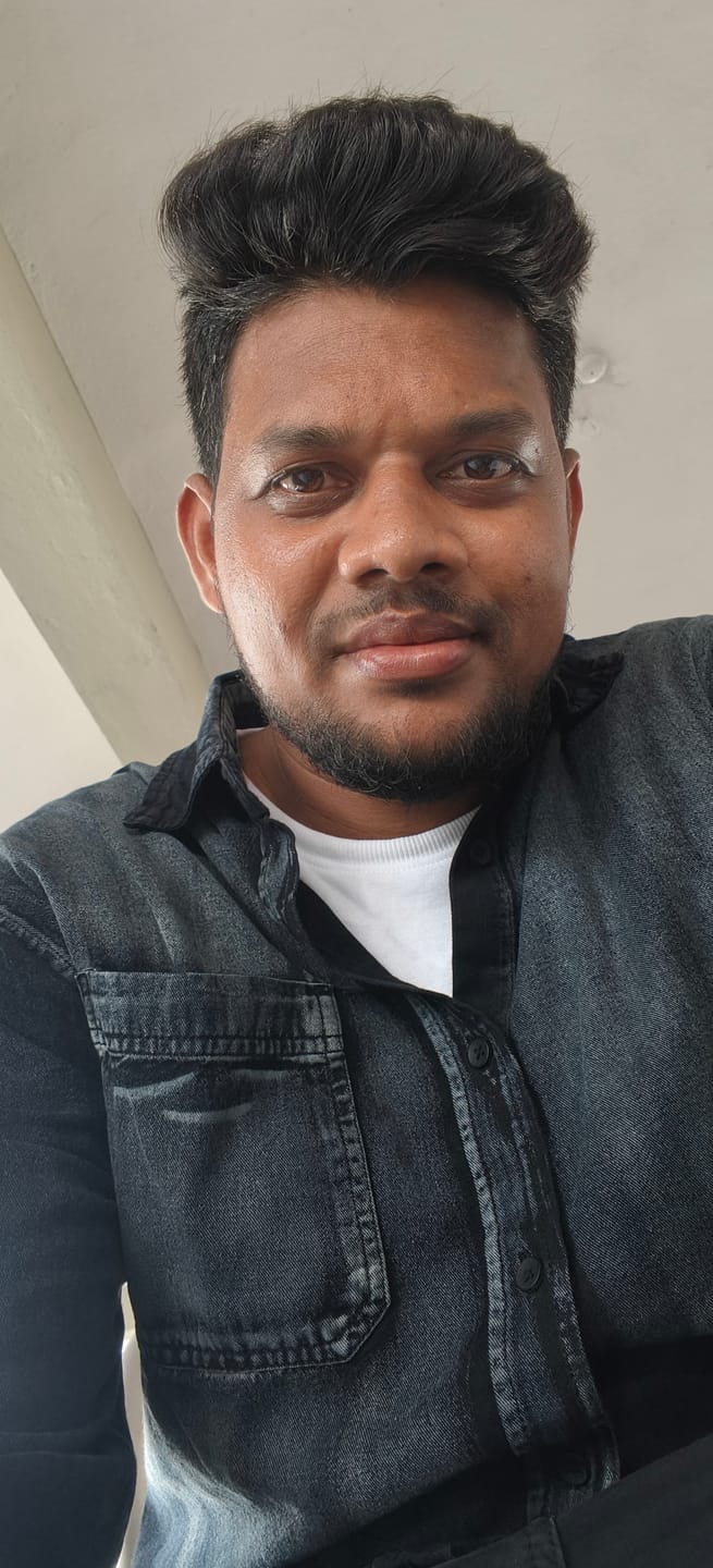 Customer photo review of Black Sprayed Denim Shirt