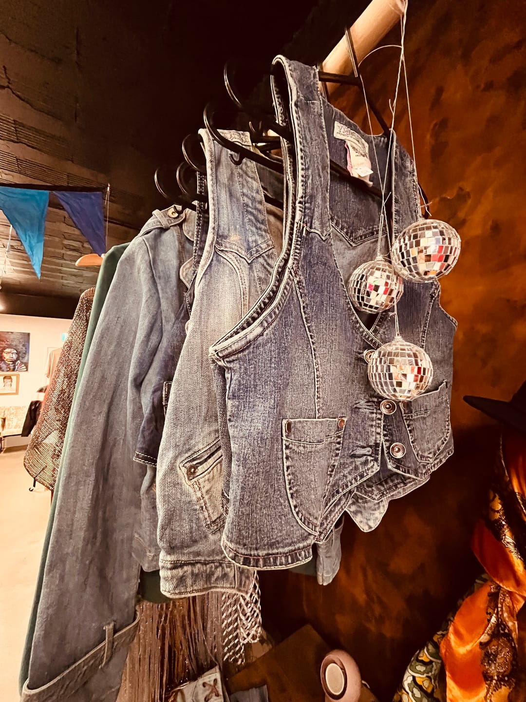 Customer photo review of Y2K Blue Hanger