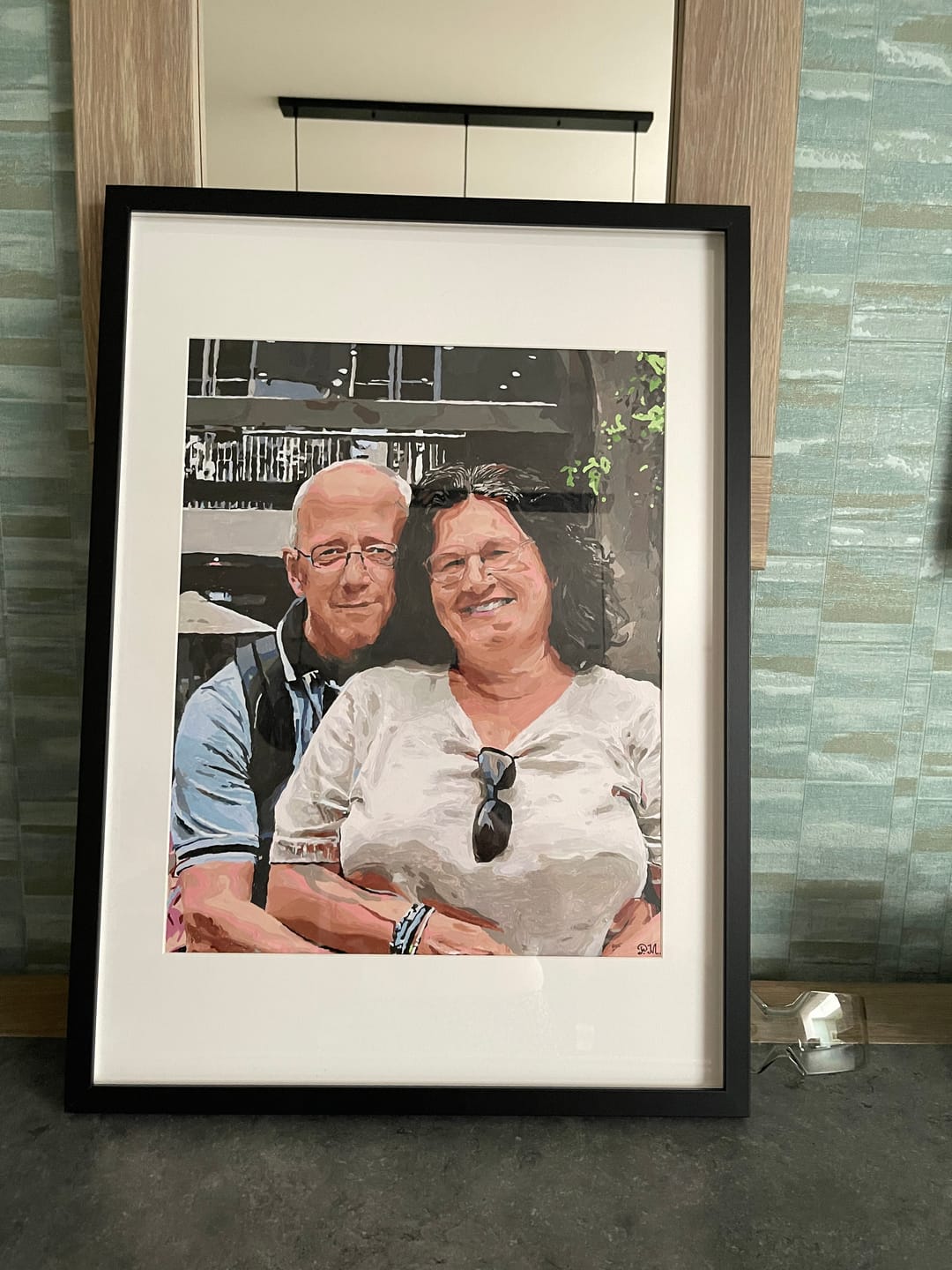 Customer photo review of Eigen Foto | Schilderen op nummer