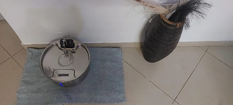 Customer photo review of Motion-Sensor Stainless Steel Pet Fountain