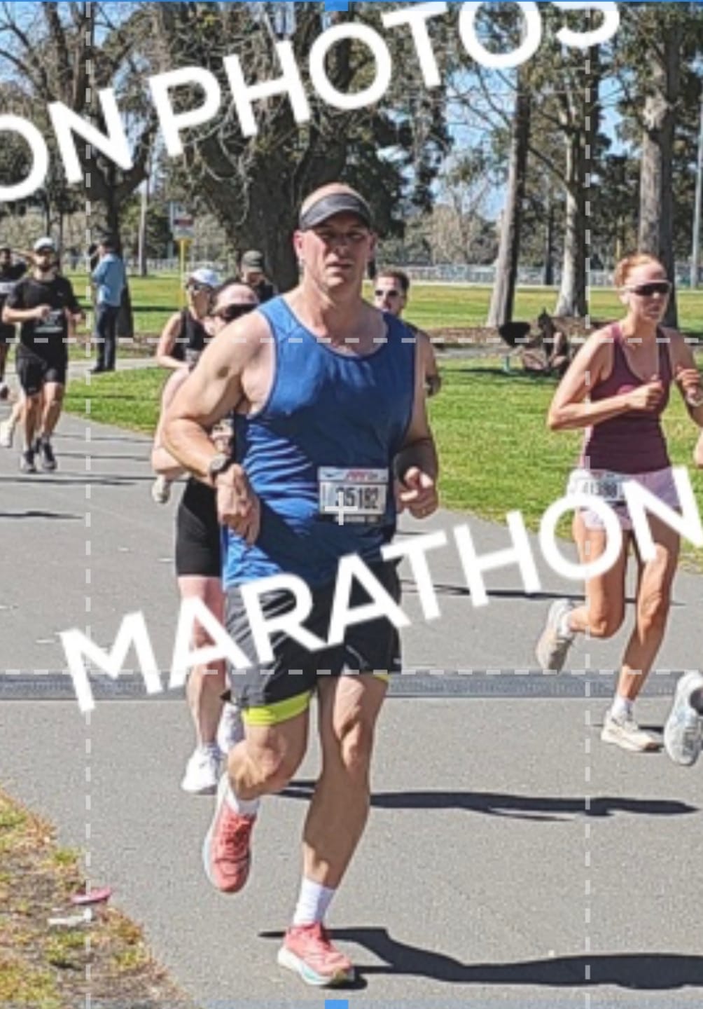 Customer photo review of RUNNR Marathon Pro Shorts
