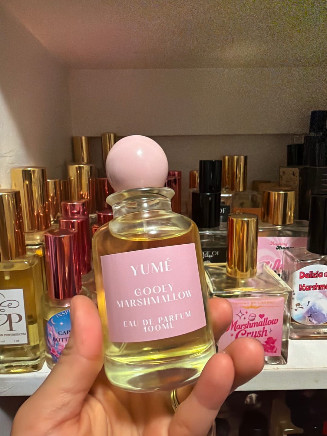 Customer photo review of GOOEY MARSHMALLOW PERFUME