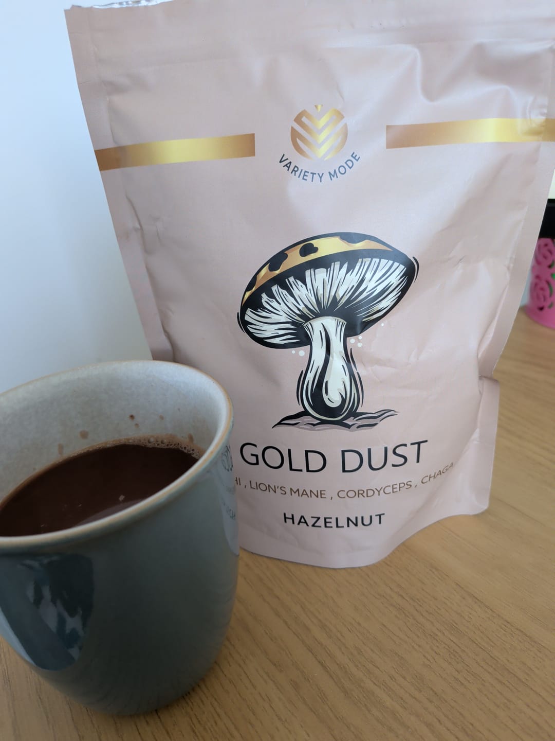 Customer photo review of Gold Dust - Hazelnut