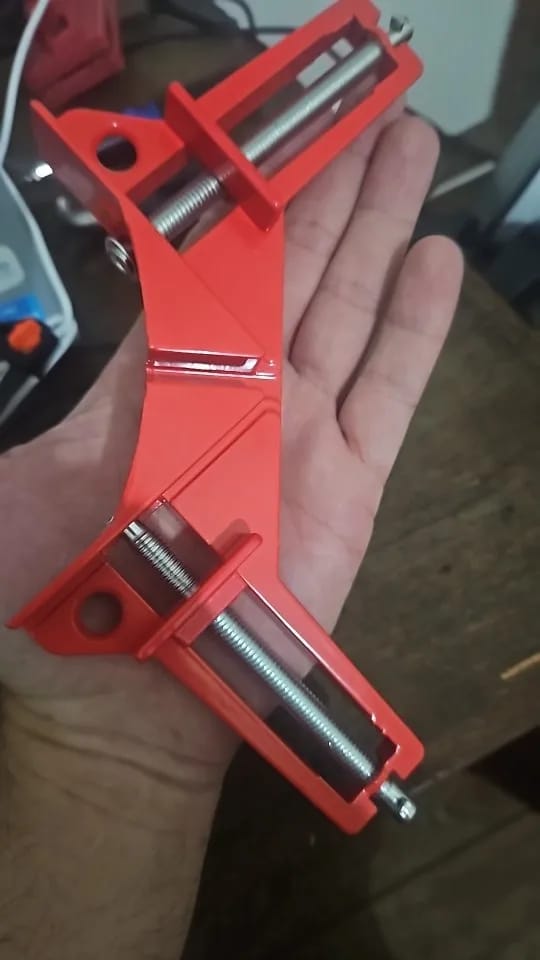Customer photo review of 90° Corner Clamp for Frames, Boxes & Cabinets