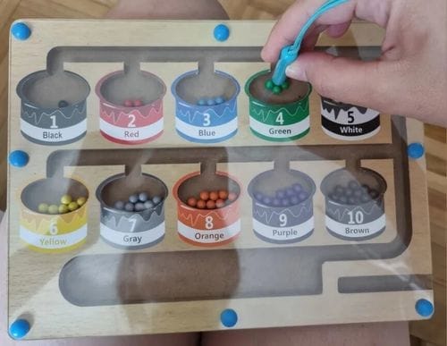 Customer photo review of LabyColor™- Magnetic Color Maze