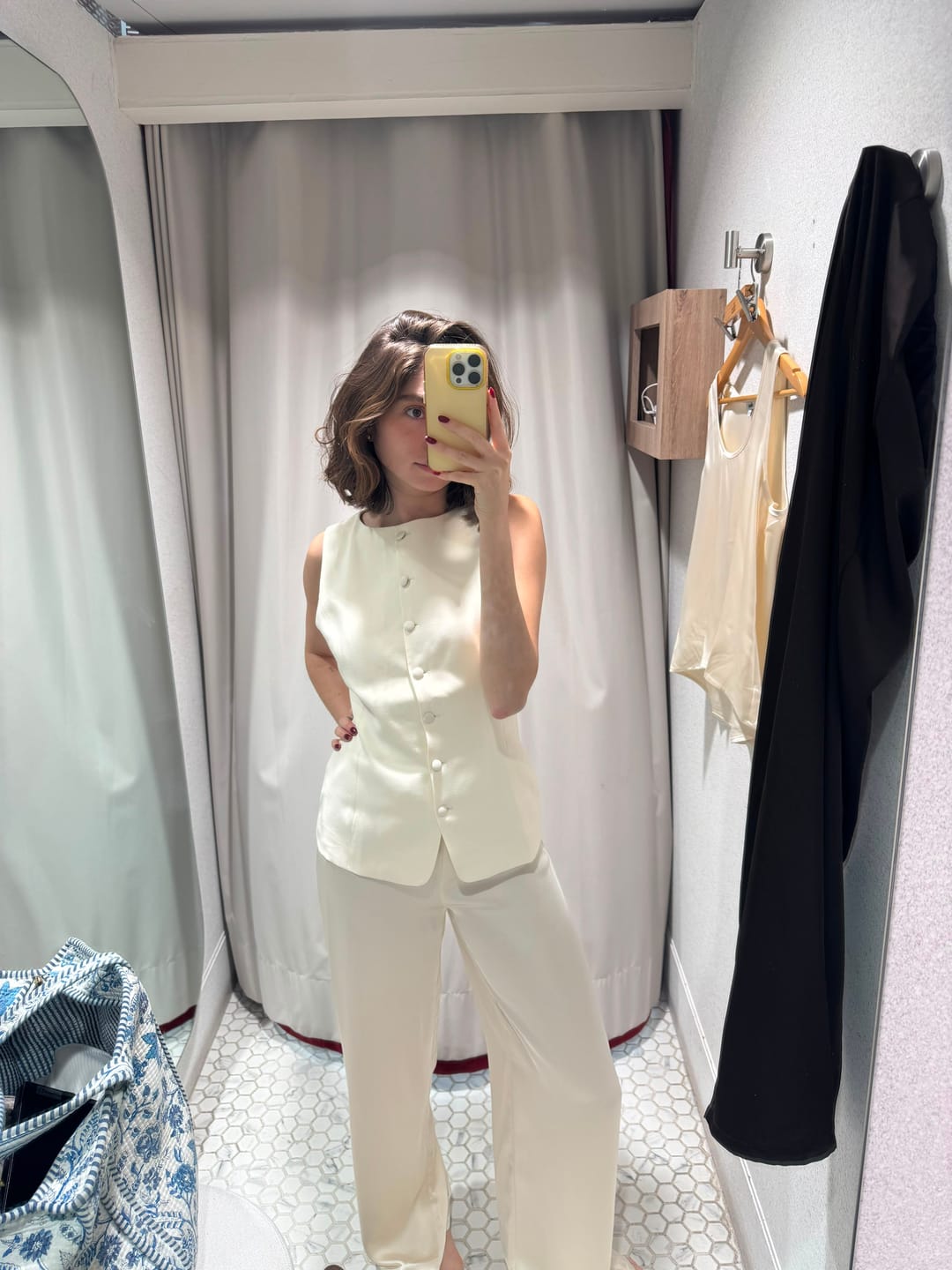 Customer photo review of Tailored Square Vest