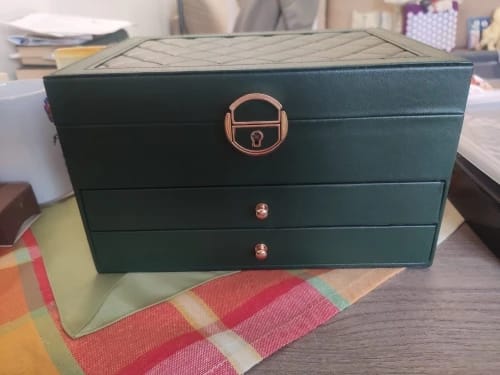 Customer photo review of Boîte à bijoux tiroir – Rangement malin et chic