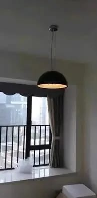 Customer photo review of Resin Dome Pendant Light, Relief Pattern Interior, 40–60 cm