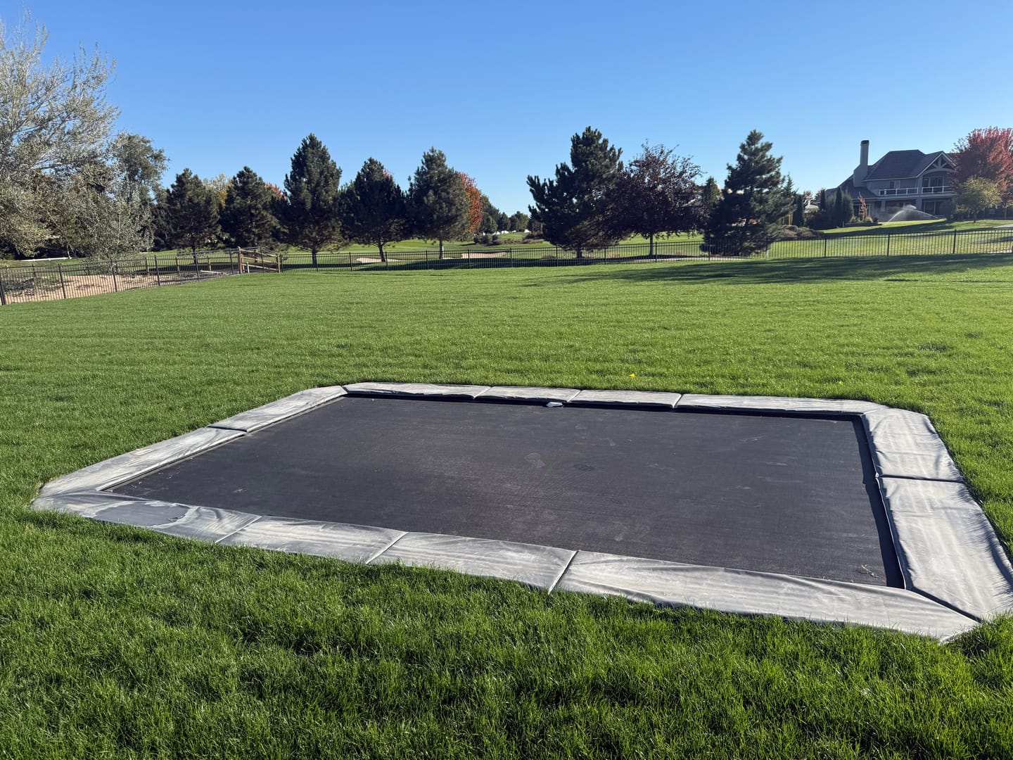 Customer photo review of 12x18' Rectangle Pro-Line MAX Avyna In-Ground Trampoline