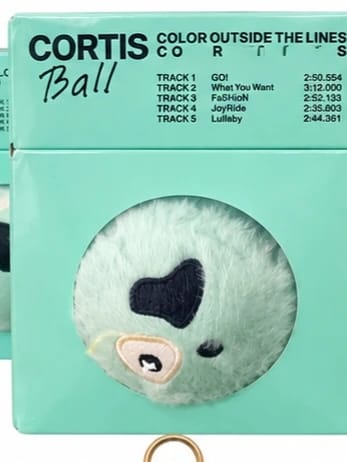 Customer photo review of COLOR OUTSIDE THE LINES Album - CORTIS Ball Ver.