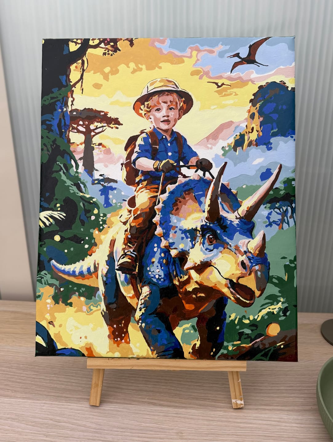 Customer photo review of Nummer Dekker - Acrylmarker voor Schilderen op Nummer