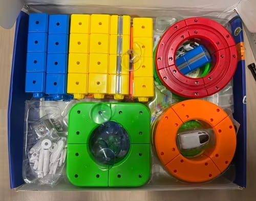 Customer photo review of Montessori Puzzle Track™ - Zero Gravity Tower Track