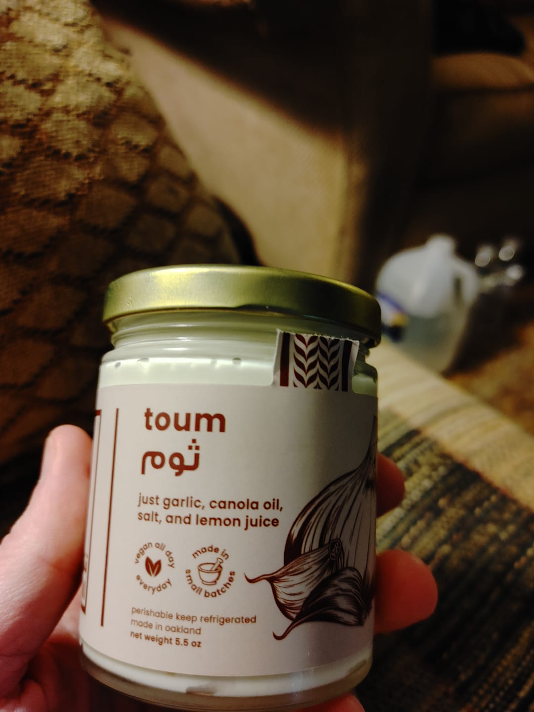Customer photo review of toum