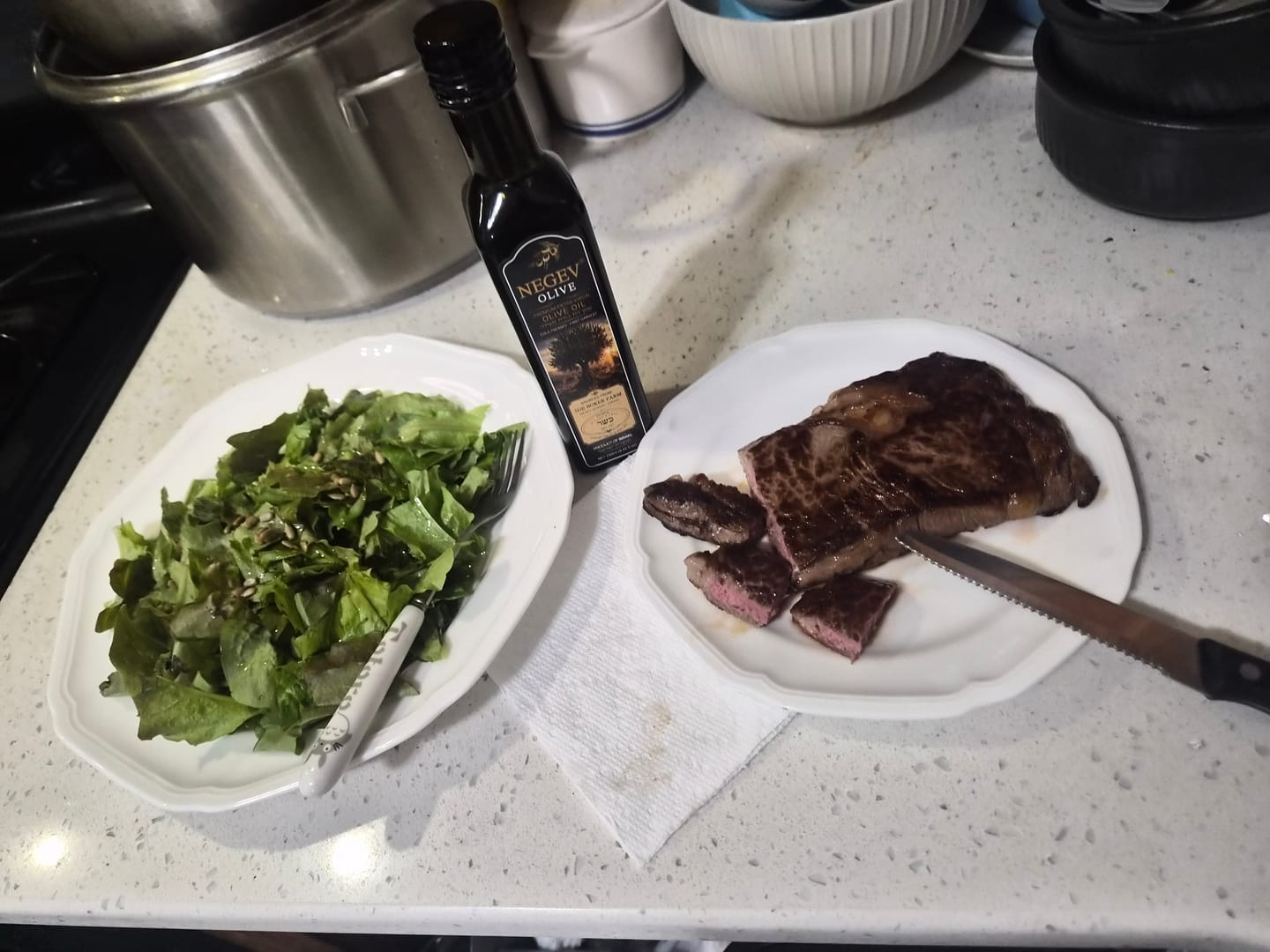 Customer photo review of NEGEV Israeli Extra Virgin Olive Oil כשר