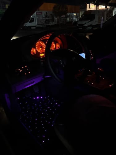 Customer photo review of Star Floor Mats