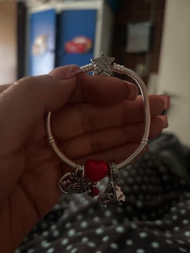 Customer photo review of Pulsera Estrella Diamantada