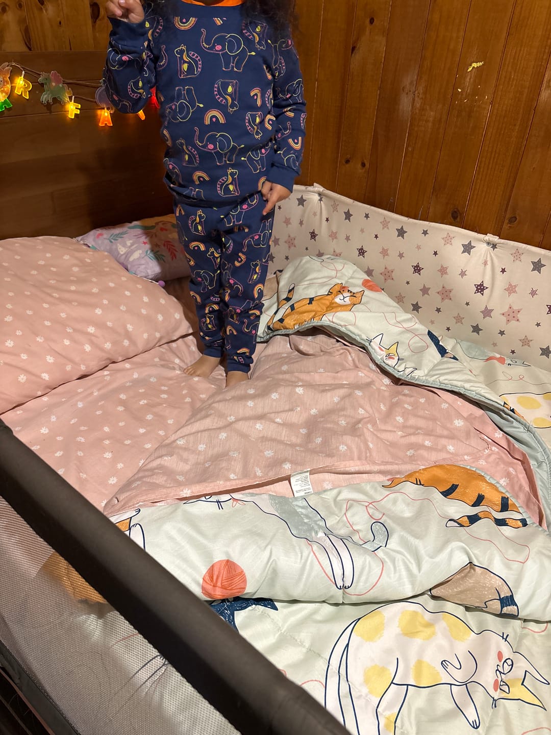 Customer photo review of Pijama Largo Algodón Elefante