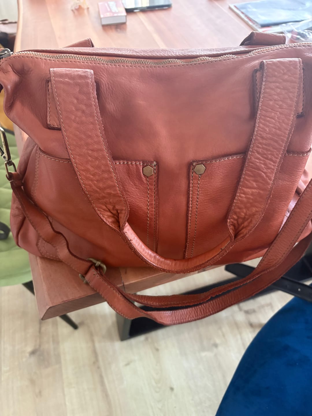 Customer photo review of BOLSO TWO POCKETS