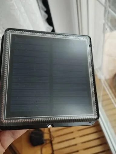 Customer photo review of Outdoor Solar Stair Light, Black Square Step Light, 11 cm