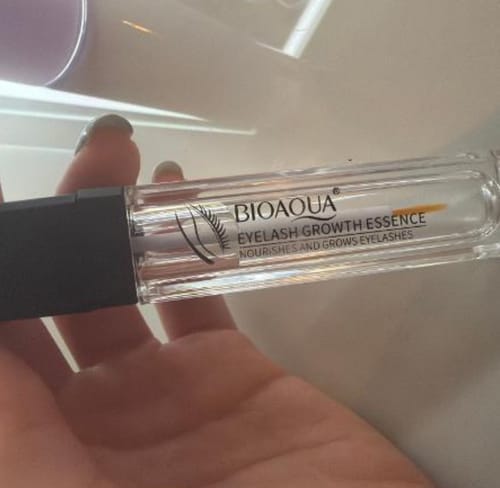 Customer photo review of Lash Lengthening Serum | Fast Eyelash Growth Serum