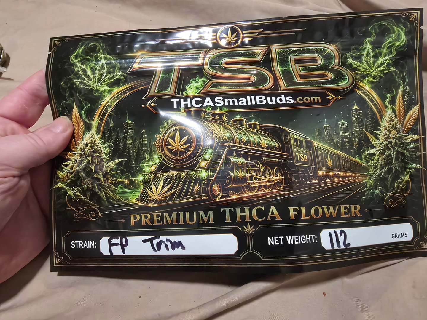 Customer photo review of Cheap THCA Flower Trim