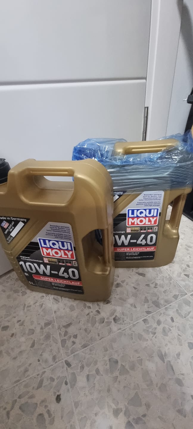 Customer photo review of שמן מנוע סנתטי Liqui Moly 10W40 5 ליטר