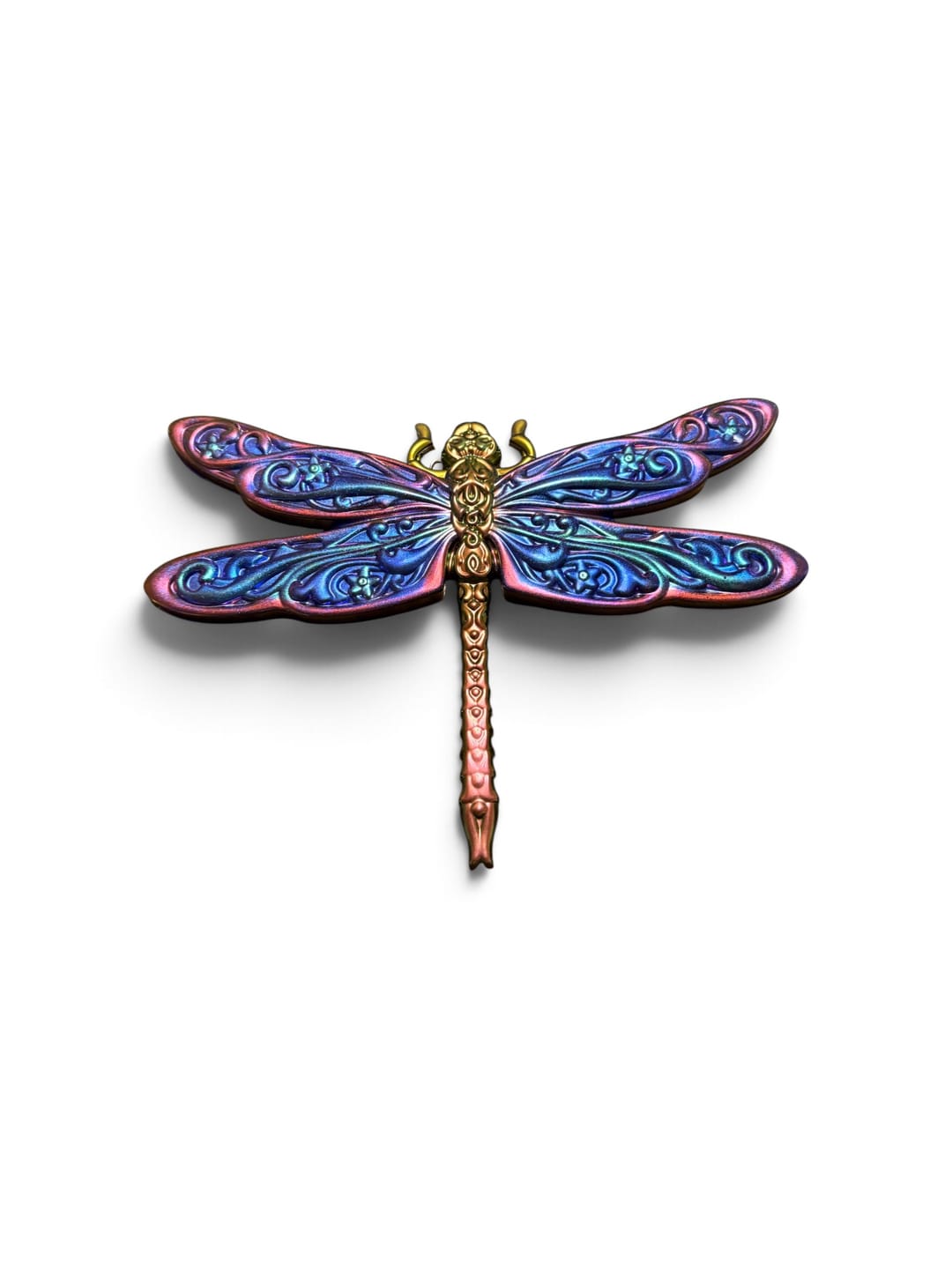 Customer photo review of 10.2x7.0x0.6" Dragonfly Relief 1 Silicone Mold