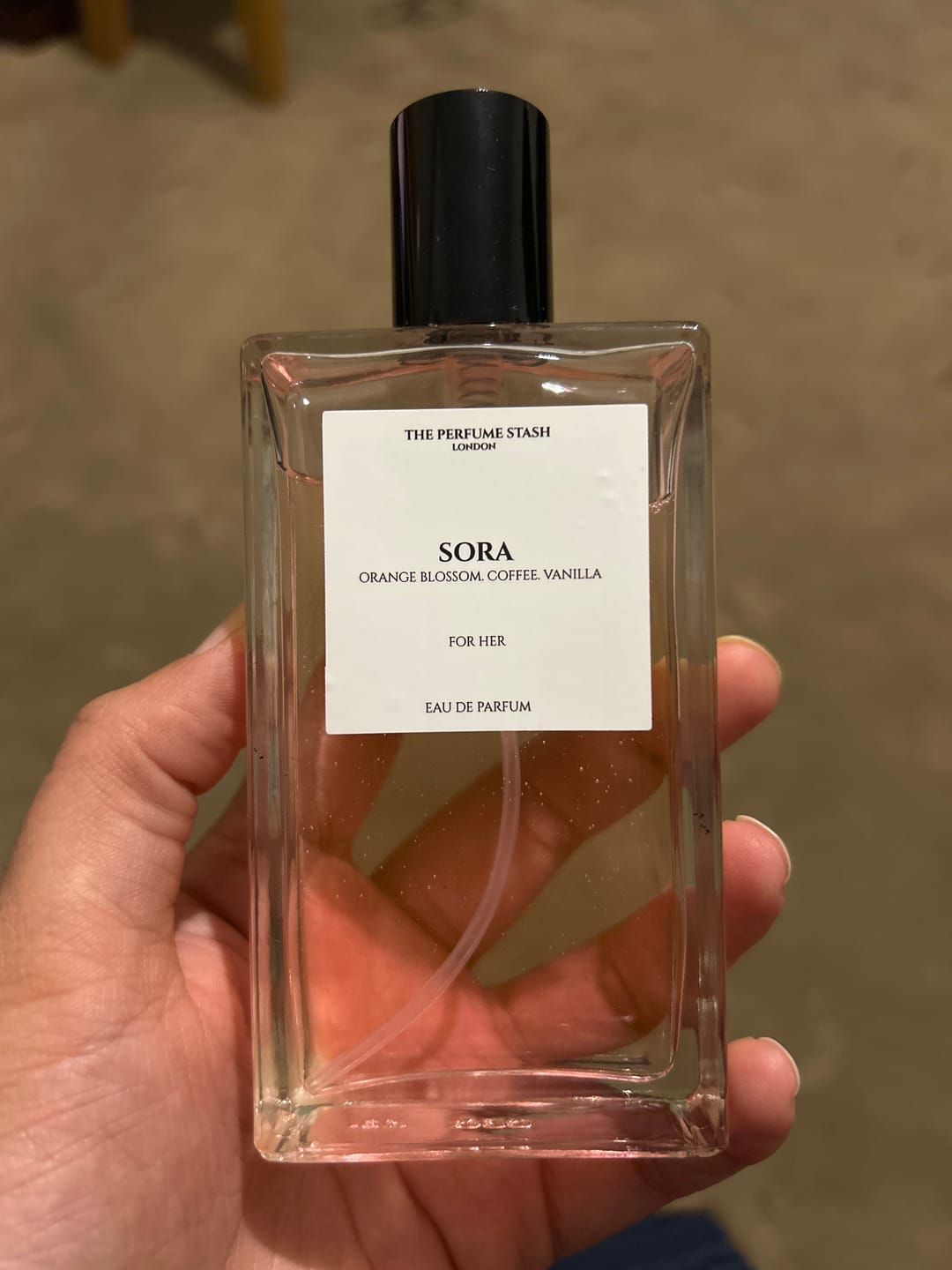 Customer photo review of Sora – Orange Blossom, Coffee & Vanilla