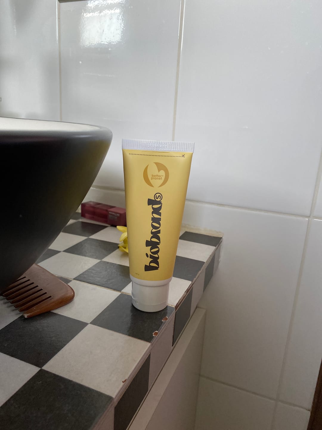 Customer photo review of Pasta Dental Natural Sabor a Coco S/Flúor Hydrox