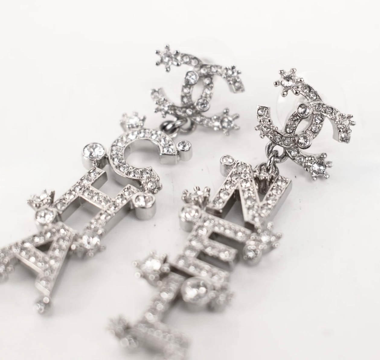 Customer photo review of Coco cz diamond dangle earring