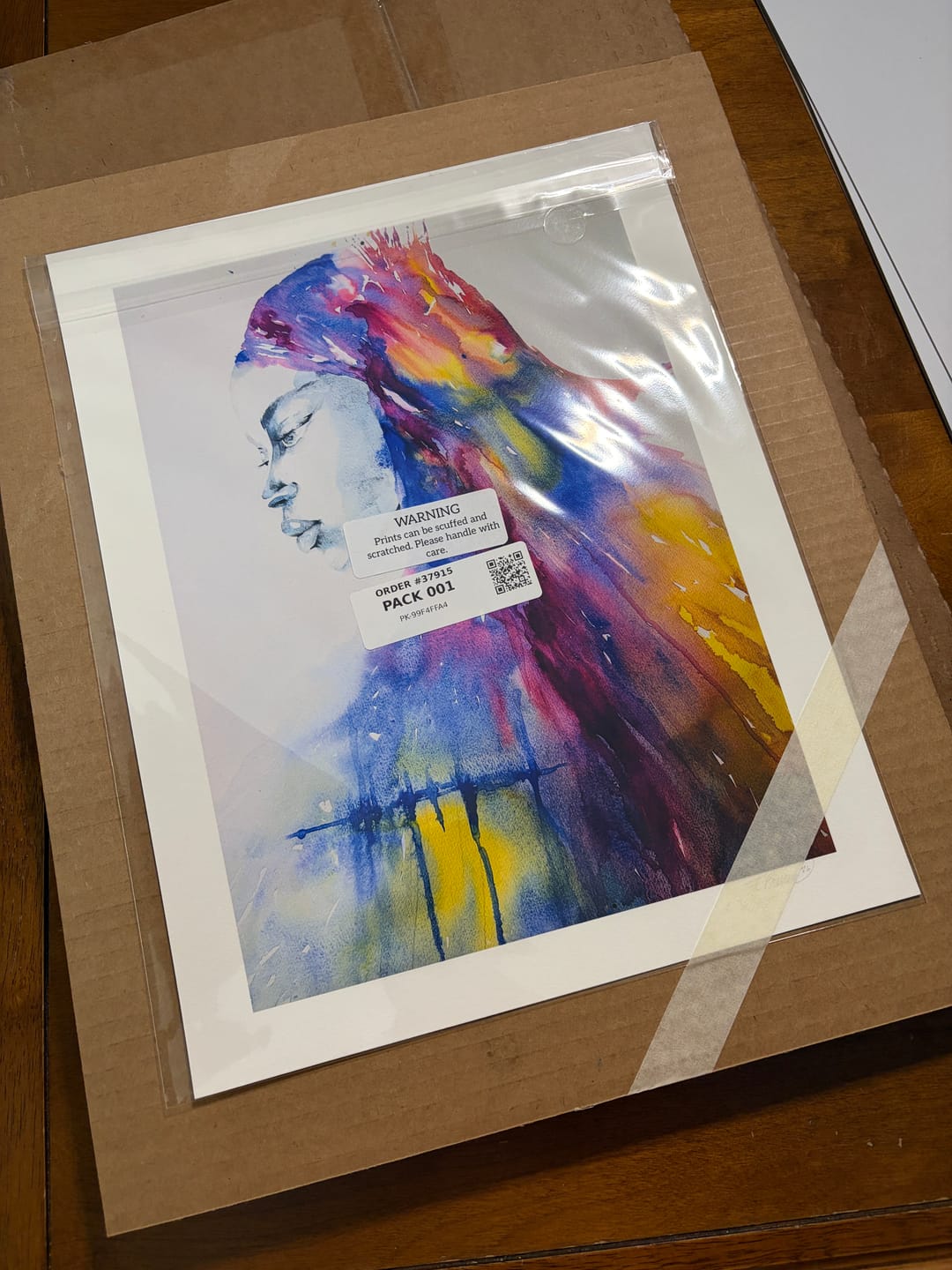 Customer photo review of 11x14 Giclee Fine Art Prints