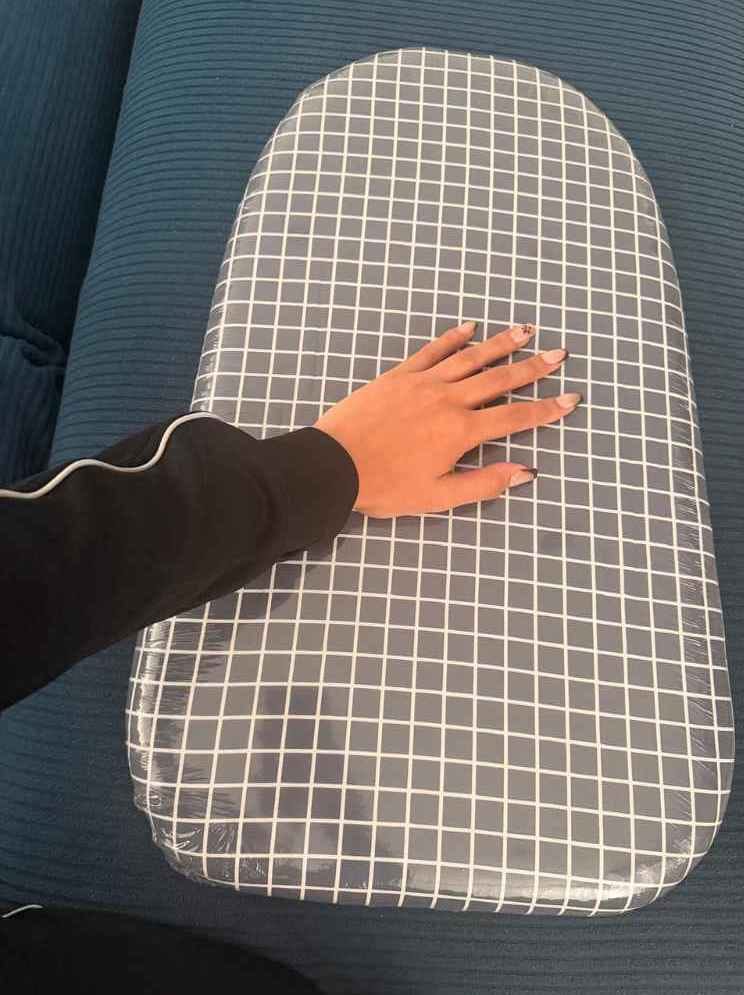 Customer photo review of Compact Folding Ironing Board