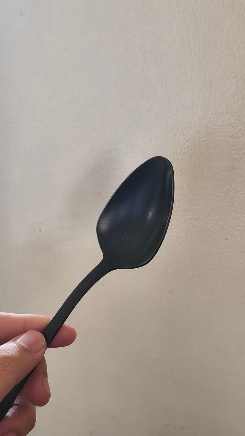 Customer photo review of Nacionale Quenelle / Sauce Spoons