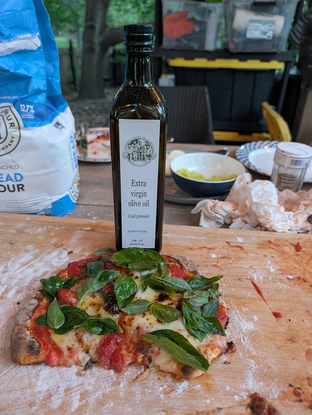 Customer photo review of 12" Wood Pellet Pizza Oven (Clearance)