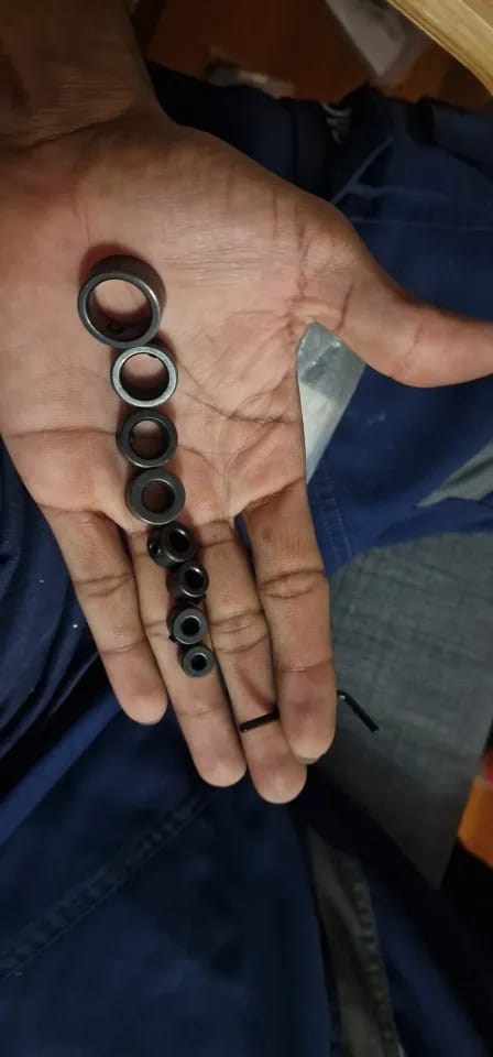 Customer photo review of Drill Stop Collar Set with Hex Key, 3–16mm
