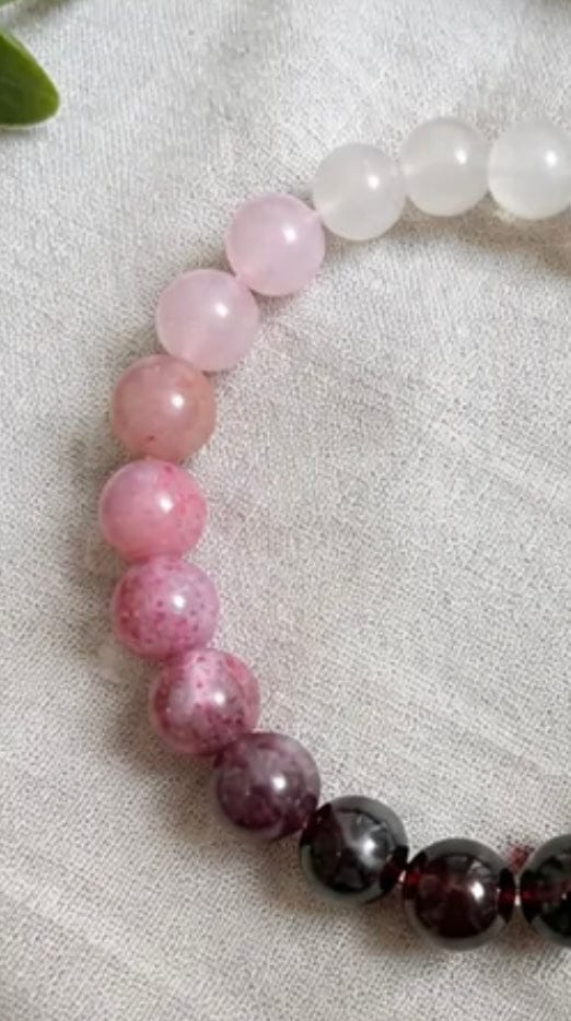 Customer photo review of Intentional Crystal Bracelets - Wear Your Purpose