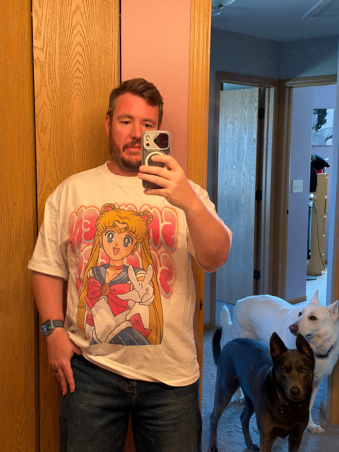 Customer photo review of Chosen by the Moon Tee