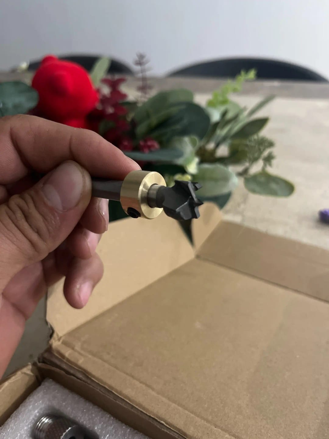 Customer photo review of 3-in-1 Doweling Jig Kit for Dowels & Cam Lock Fittings