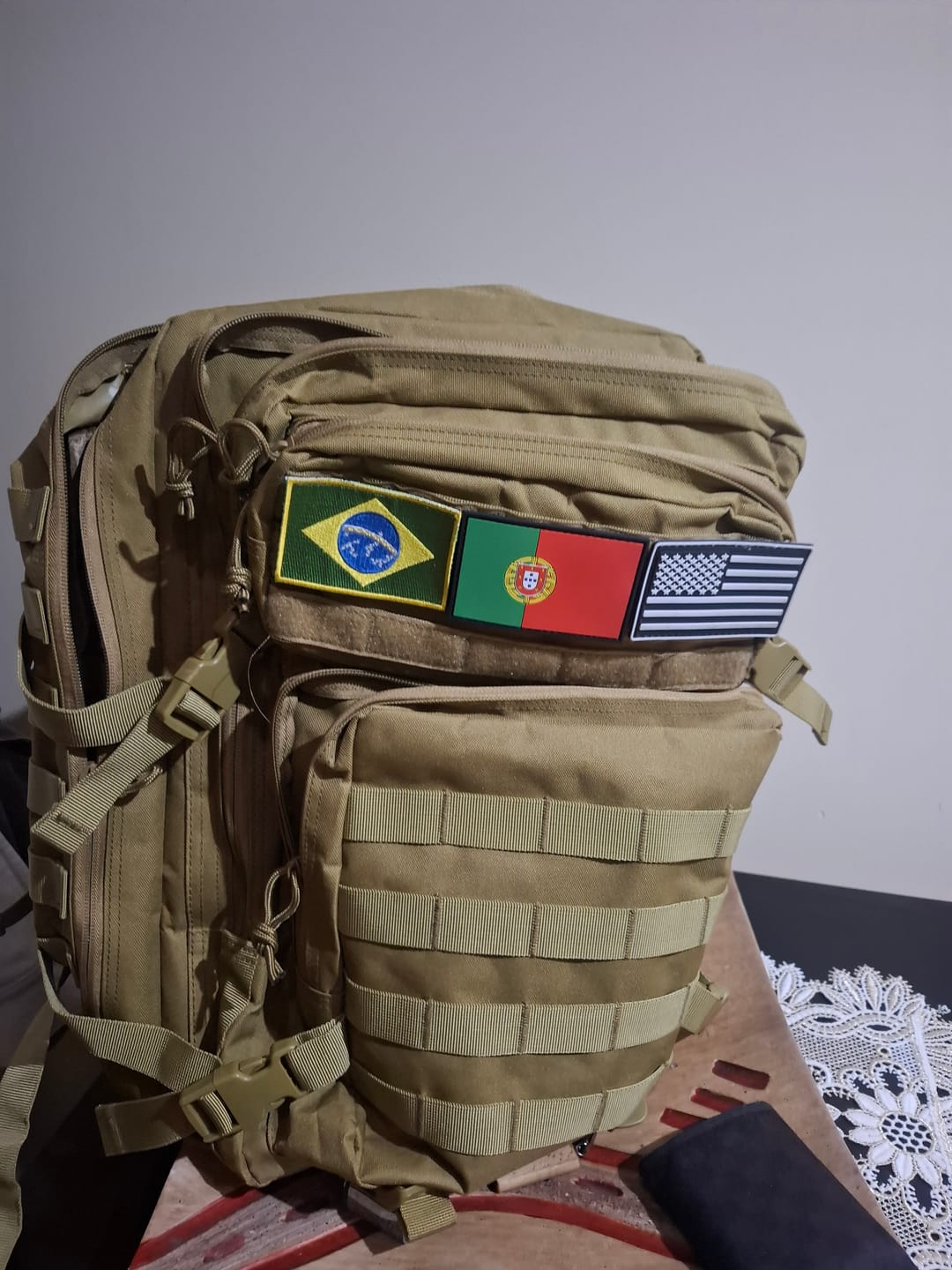 Customer photo review of Parche Bandera Portugal