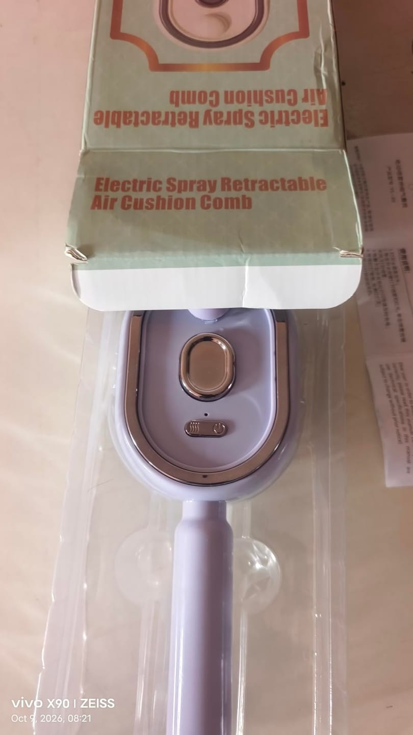 Customer photo review of Electric Spray Air Massage Comb