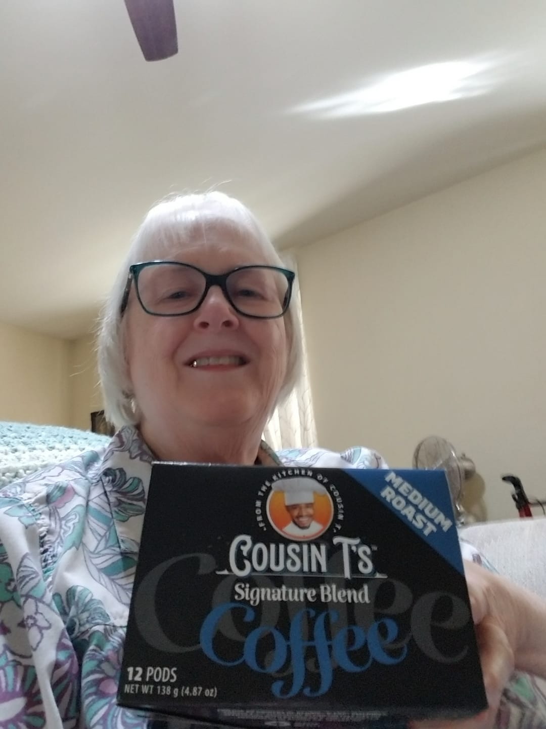 Customer photo review of Cousin T's Signature Blend Medium Roast Coffee - PRE ORDER (Shipping begins 09/25)