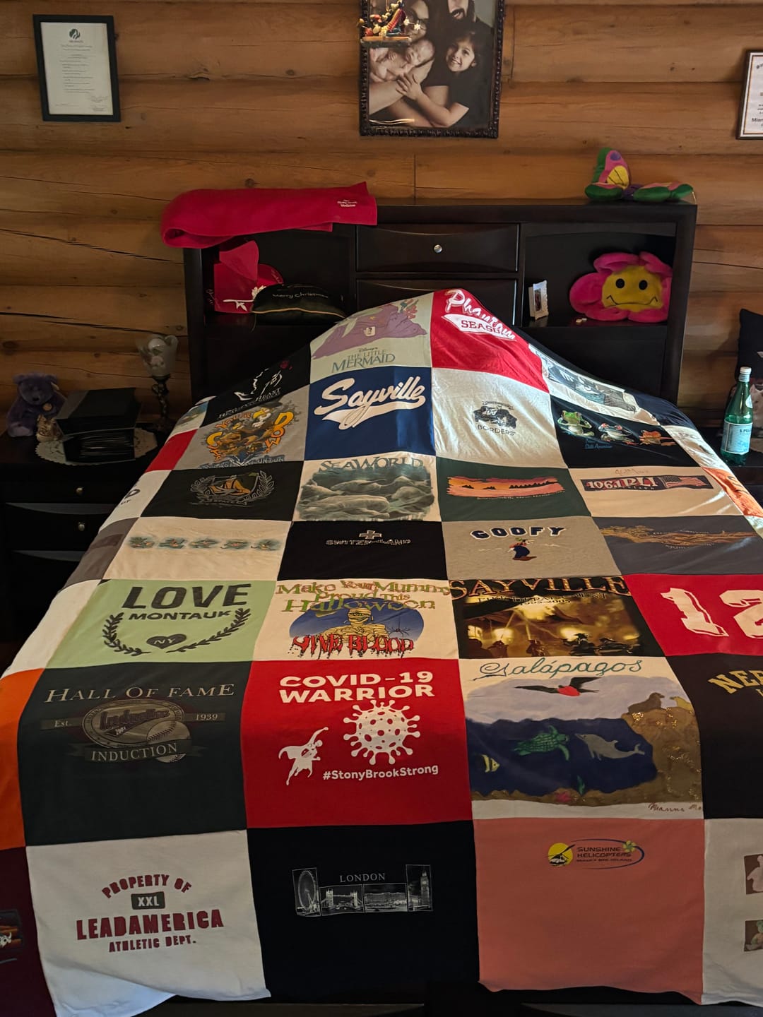 Customer photo review of Project Repat T-Shirt Quilt