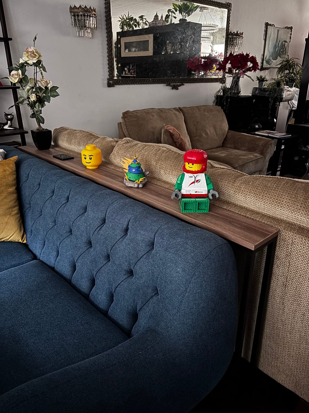 Customer photo review of Minifigura Gigante de Piloto de Carreras